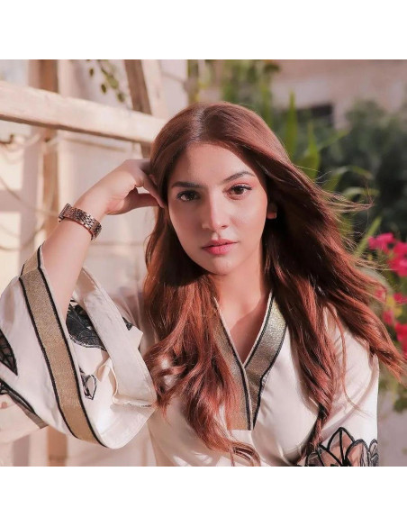 3 Pcs Women's Stitched Organza Embroidered Suit