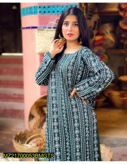 2 Pcs Women's Stitched...