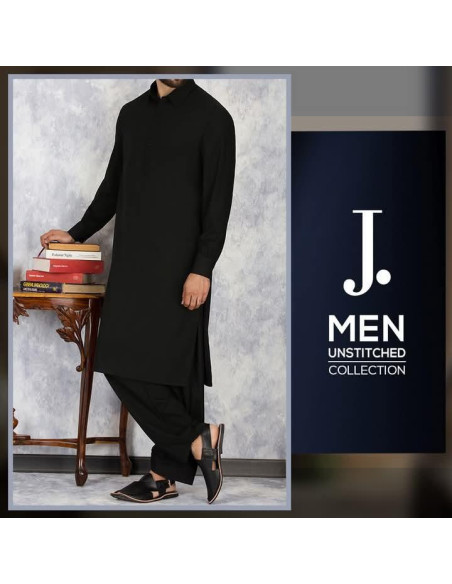 Mens Unstitched Wash And Wear Plain Suit