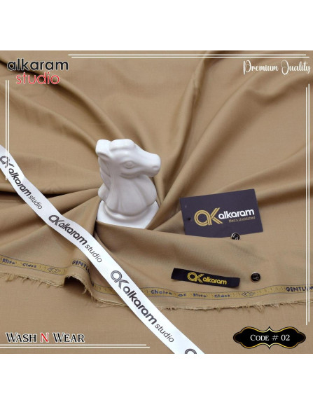 Mens Unstitched Wash And Wear Plain Suit