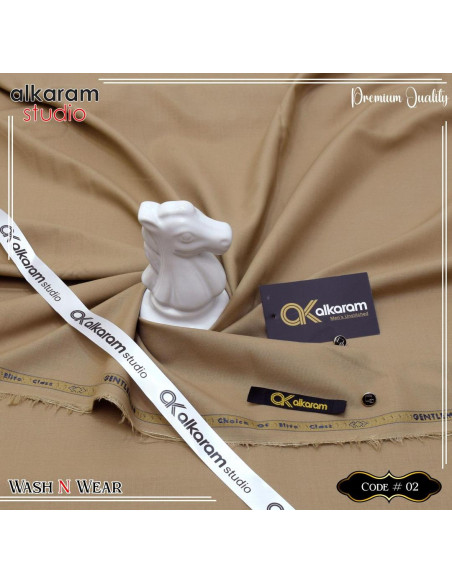 Mens Unstitched Wash And Wear Plain Suit