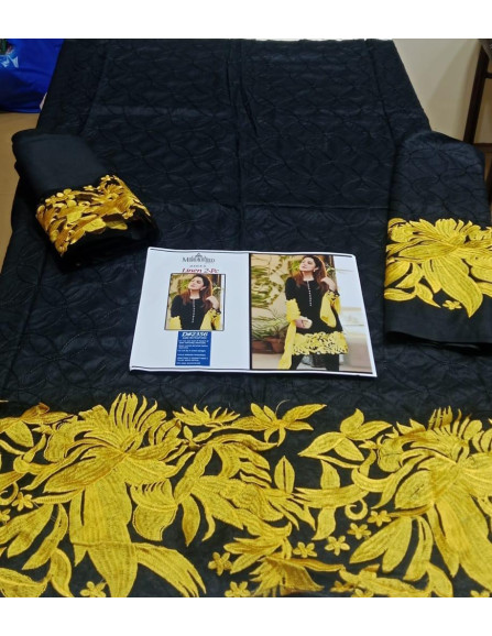 3pcs women's unsticed dhanak suit