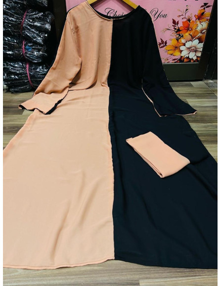 Elegant Georgette Full Abaya For...