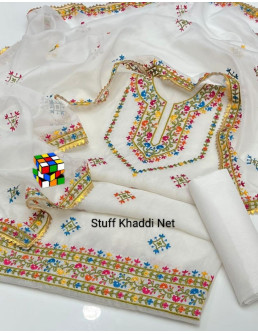 3 Pcs Women's Unstitched... 2