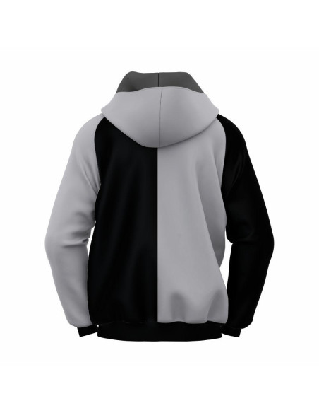 Grey Unisex Printed Hoodie - 1 Pc Polyester Fleece Comfort