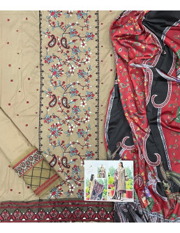 3 Pcs Women's Unstitched... 2