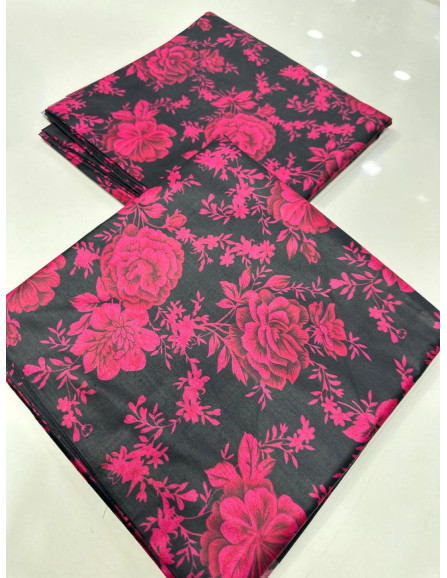 2 Pcs Women's Unstitched Linen...