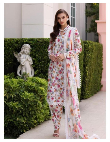 2 Pcs Women's Unstitched Linen...