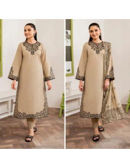 3 Pcs Women's Unstitched...