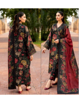 3 Pcs Women's Unstitched...