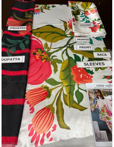 3 Pcs. Women's Unstitched Digital...