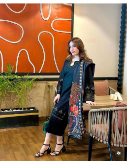 3 Pcs Women's Unstitched...