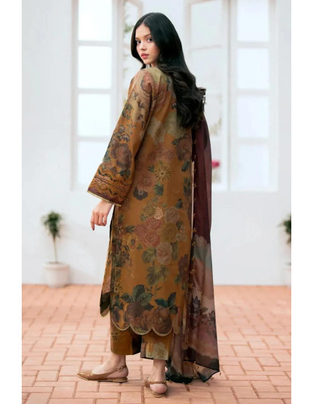 Stylish 3 Pcs Karandi Suit with...