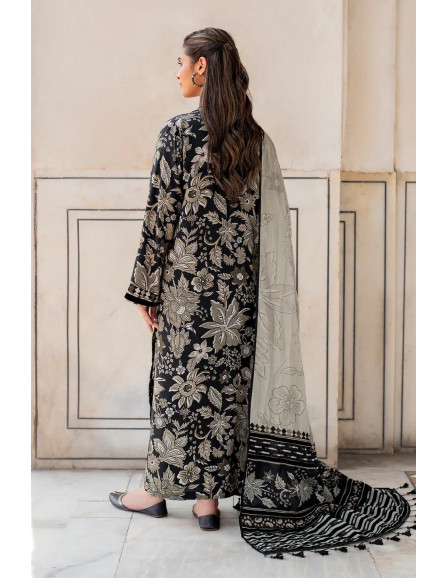 Stylish 3 Pcs Karandi Suit with...