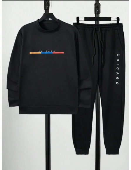 Men's Cotton printed track suit