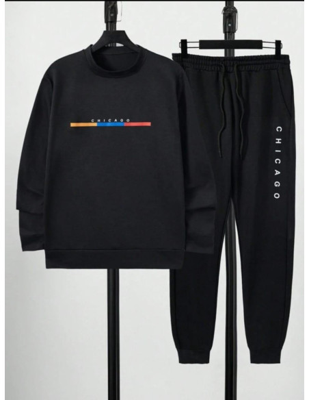 Men's Cotton printed track suit