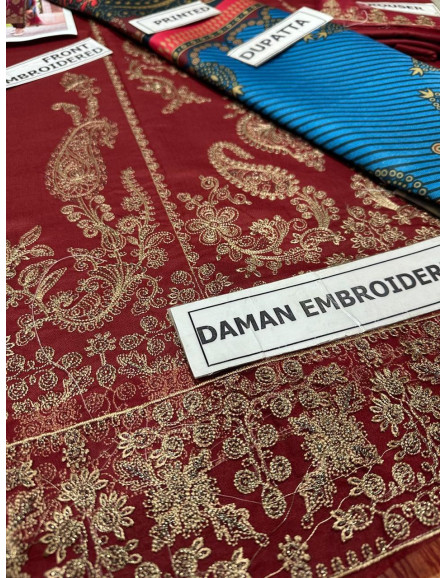 3 Pcs Women's lawn Unstitched...