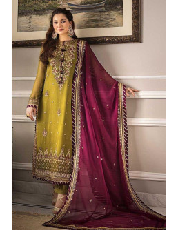 3 Pcs Women unstitched...