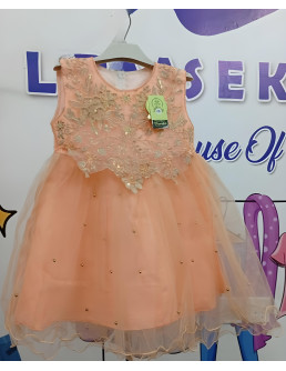 Baby Pearl Net Embroidered...