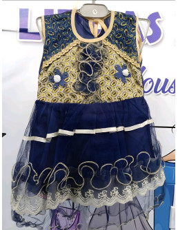  Baby Net Embroidered Frocks 