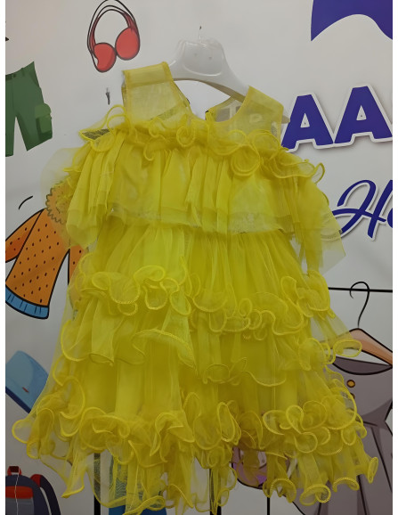 Fancy Baby Net Frocks 