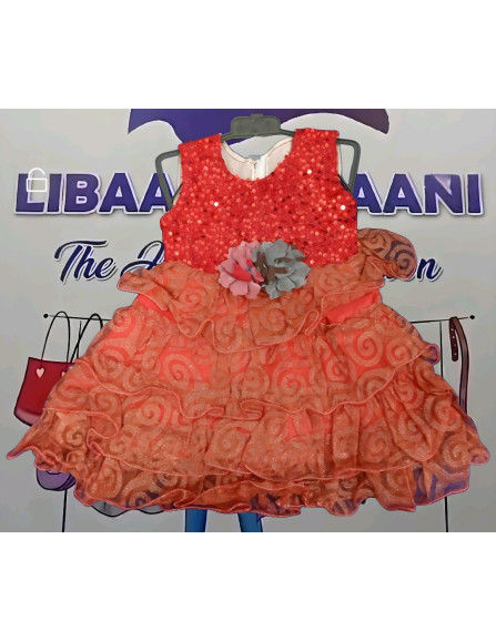 Fancy Baby Net Frocks 