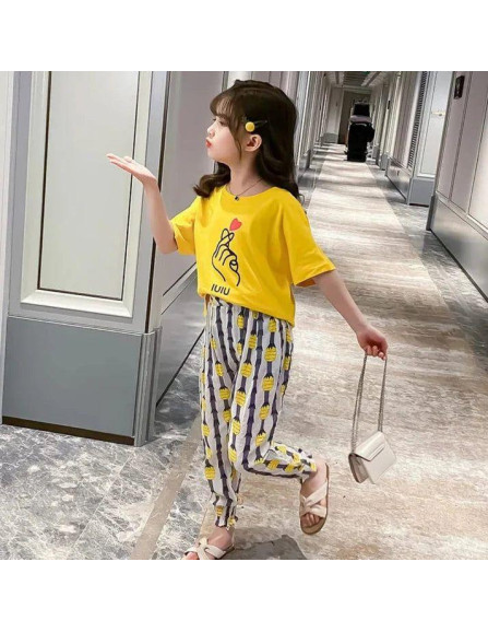 Adorable Girls Cotton Jersey Shirt...