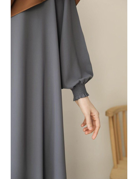 Turkish Belt Zipper Abaya