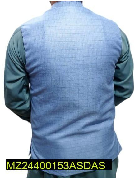 1 Pc Men's Stitched Cotton Plain...