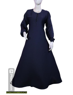 women's Elegant simple Abaya 2