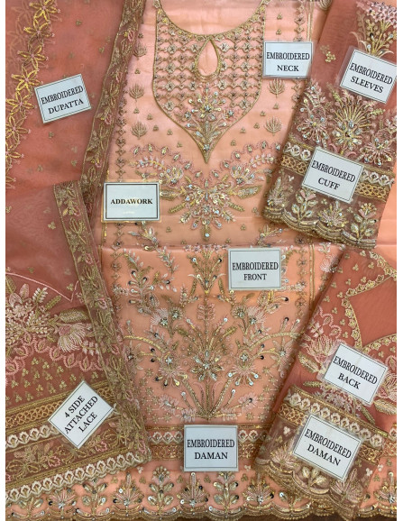 GULAL(AYSEL) ORGANZA LUXURY BRIDAL...