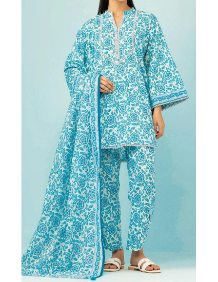 3 Pcs Women's Unstitched Khaddar...