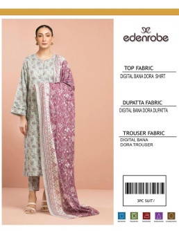 3 Pcs Women's Unstitched...