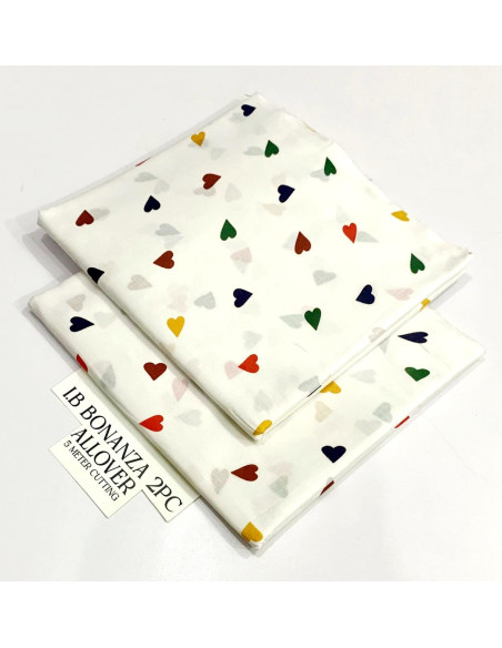 2PC BONANZA Lawn unstitched suit