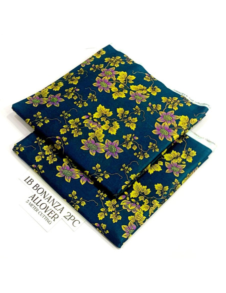 2PC BONANZA Lawn unstitched suit