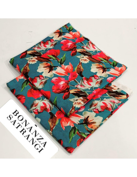 2PC BONANZA Lawn unstitched suit