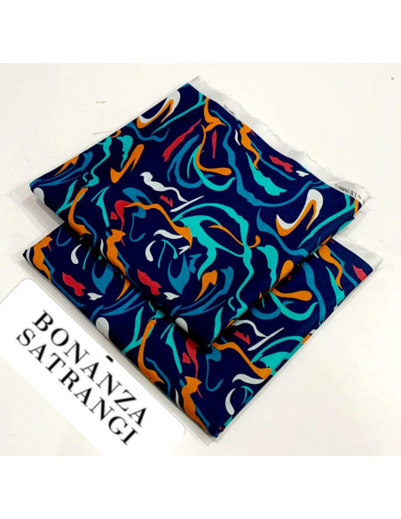 2PC BONANZA Lawn unstitched suit