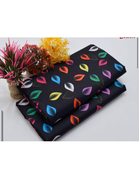 2 Pcs Women's Unstitched Printed Suit 