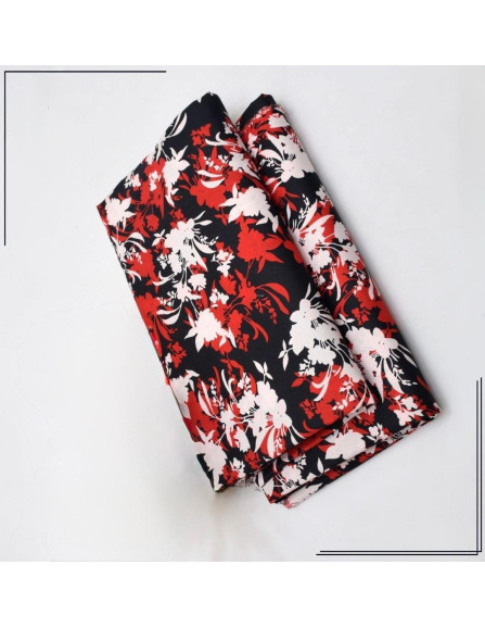 Pcs Women's Unstitched Printed Suit  