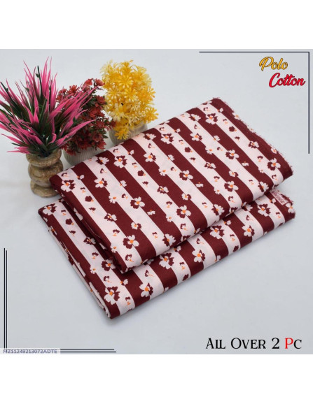 Pcs Women's Unstitched Printed Suit  