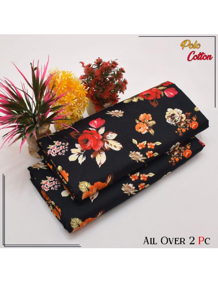 Pcs Women's Unstitched Printed Suit  