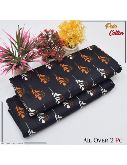 Pcs Women's Unstitched Printed Suit  