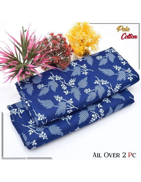 Pcs Women's Unstitched Printed Suit  