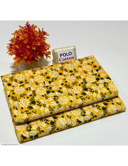 Pcs Women's Unstitched Printed Suit  