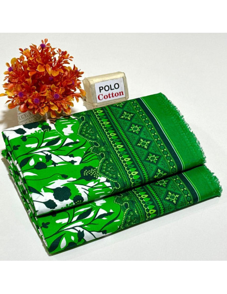 Pcs Women's Unstitched Printed Suit   