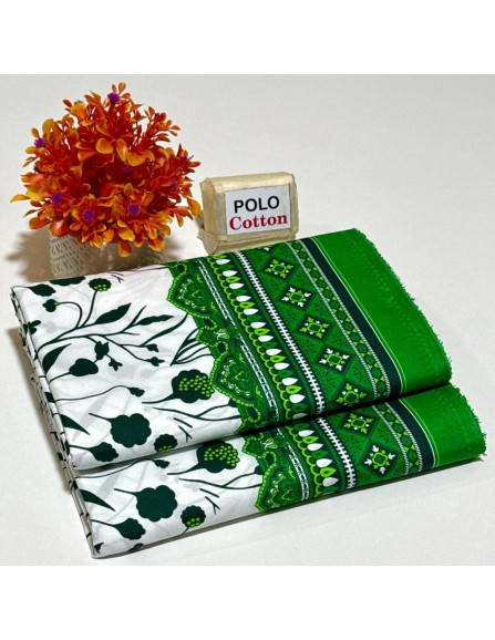 Pcs Women's Unstitched Printed Suit   