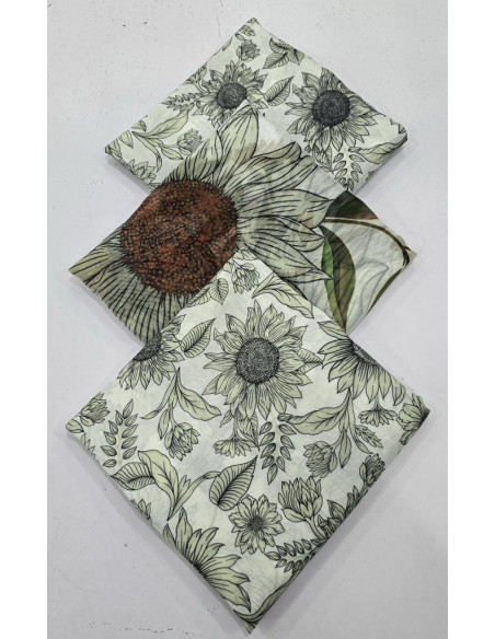 3 Pcs Women's Unstitched Digital Print Suit 