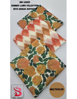 3 Pcs Women's Unstitched...