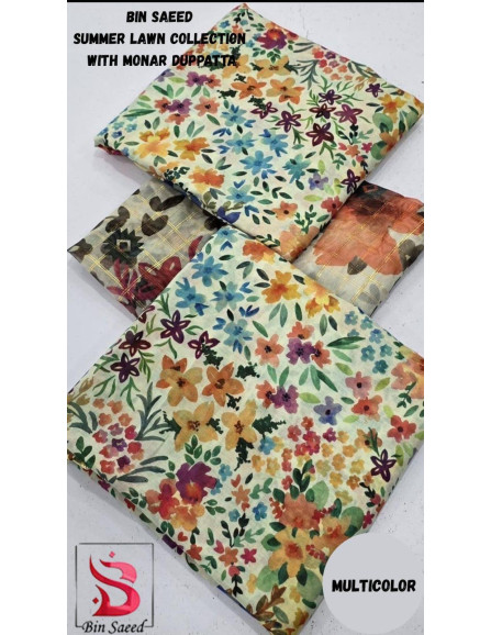 3 Pcs Women's Unstitched Digital...