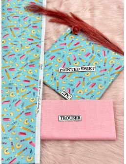 2 Pcs Women's Unstitched...